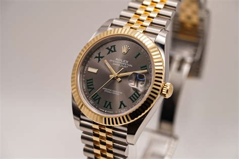 rolex 2021 pre-owned datejust 41mm - gold|2021 Rolex Datejust 41 mm.